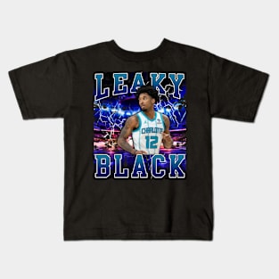 Leaky Black Kids T-Shirt